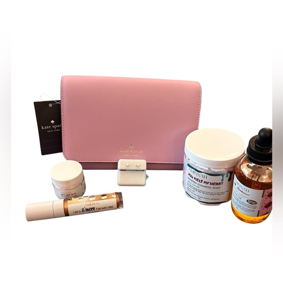 kate spade Handbags - Kate Spade Crossbody, 4 Pieces of Aminnah and 14k over Sterling Moissanite Studs